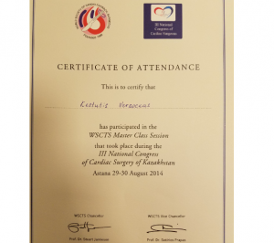 national medical cogress certificate